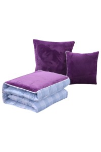 Order solid color plaid crystal velvet dual-purpose pillow quilt Car sofa cushion pillow manufacturer 40*40cm / 45*45cm / 50*50cm TAGS Neighborhood Welfare Association Booth Game Show Online Event ZOOM MEETING Event TEE, Online Event Gifts SKBD027 detail view-7